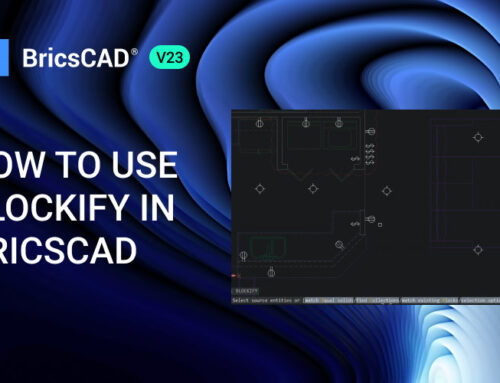 Blockify gebruiken in BricsCAD